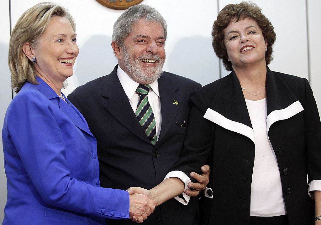 Dilma Roussef participou do encontro entre Lula e Hillary Clinton | Reuters