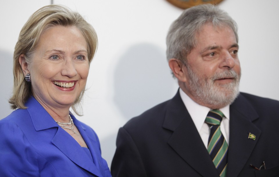Hillary se encontrou com presidente Lula para buscar apoio | Reuters