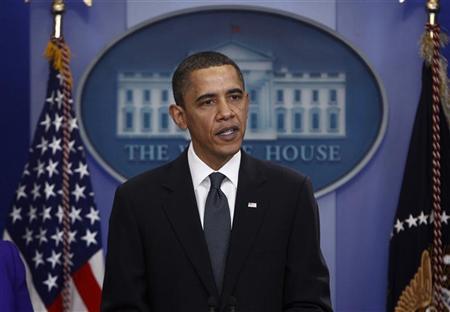 Presidente dos EUA, Barack Obama, fala sobre novo tratado nuclear de redução de armas nucleares na Casa Branca, em Washington | Reuters