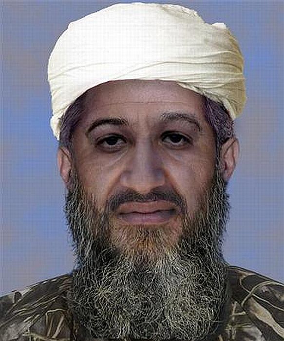 Imagem de Osama Bin Laden envelhecido digitalmente e divulgada pelo FBI | Reuters