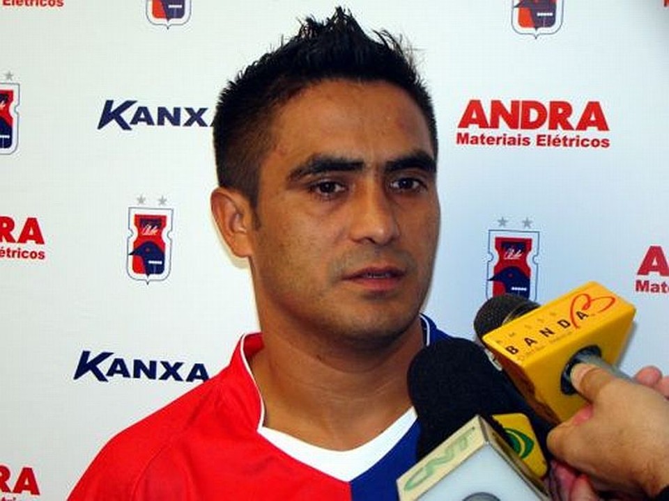 Walderi chega para ser uma opção de velocidade para o técnico Marcelo Oliveira | Divugação / Paraná Clube
