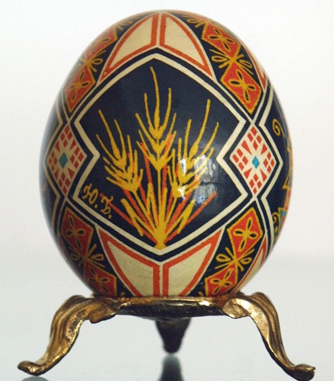 A pêssanka é um bom exemplo de trabalho manual que se aprimorou através das gerações |