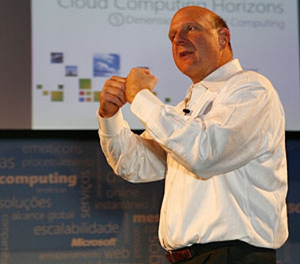 Ballmer falou nesta quarta-feira para alunos na Universidade de São Paulo | Divulgação