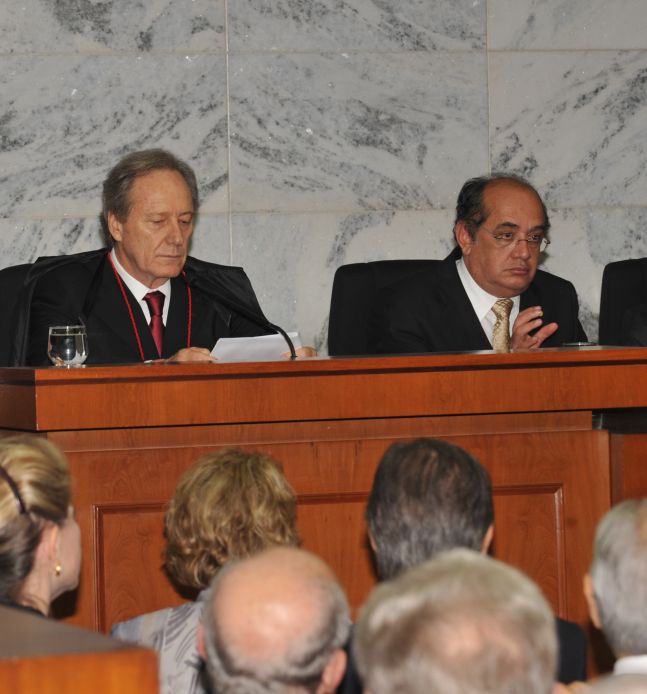 Ricardo Lewandowski e Gilmar Mendes: mudanças no comando do TSE e do Supremo Tribunal Federal | Valter Campanato/ ABr