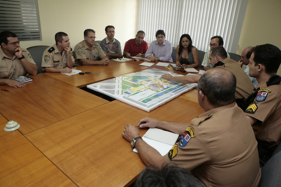 Decisão foi tomada durante reunião que contou com representantes da Sociedade Rural, polícias Federal, Militar e Rodoviária, Setran, entre outros órgãos envolvidos no evento | Assessoria de Imprensa da SRM