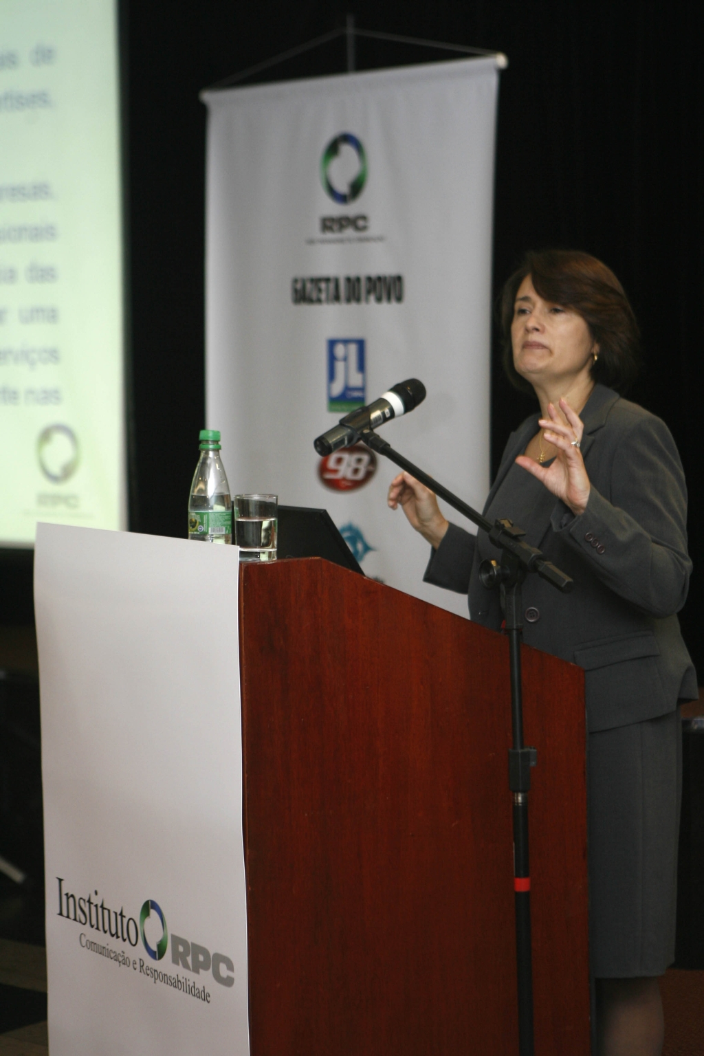 Clarice, da RPC: promover cidadania | Priscila Forone/ Gazeta do Povo