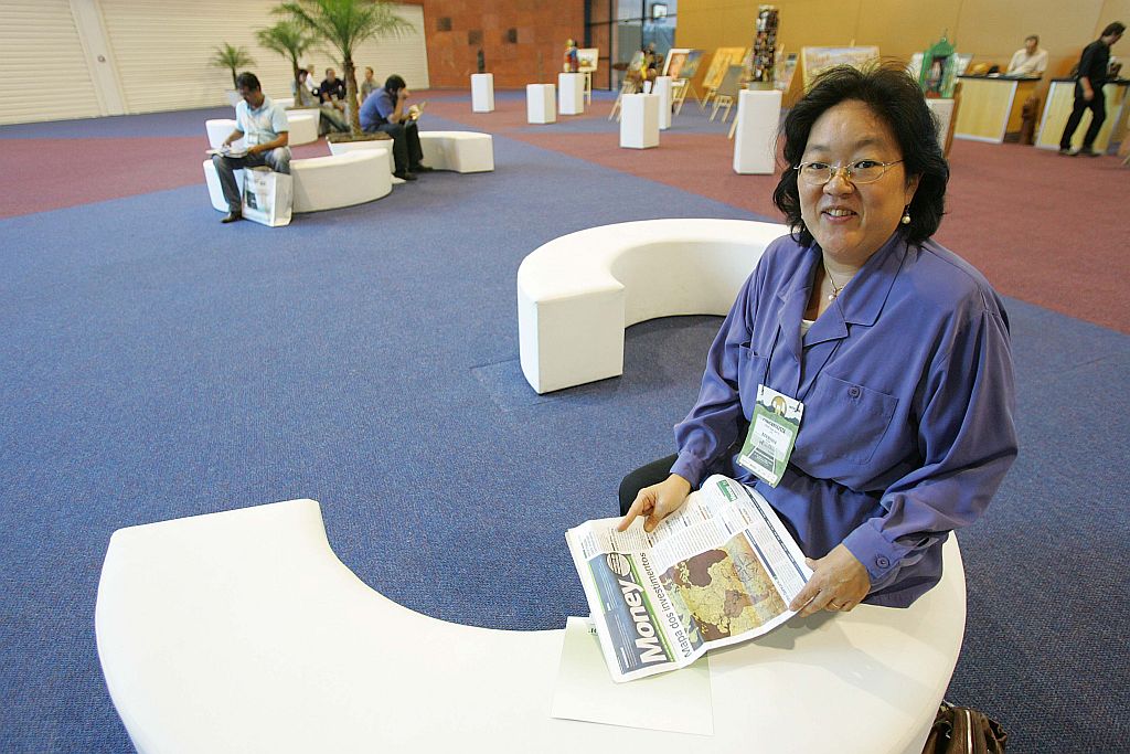 Cristina Horiuchi, durante a Expomoney, que ocorreu na última semana em Curitiba: já fui muito gananciosa, o que me atrapalhou muito. Hoje, entrei em um equilíbrio. | Ivonaldo Alexandre/ Gazeta do Povo