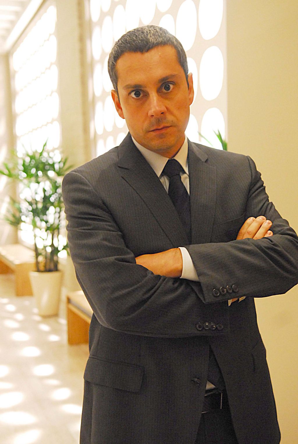 Nero no papel de Gilmar: cara de mau | Jõao Miguel Júnior/TV Globo