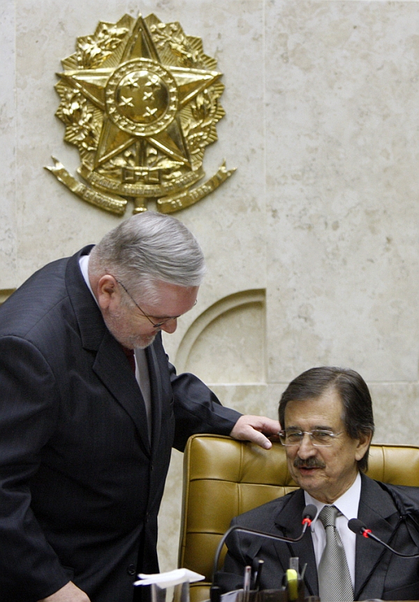 Gurgel e Peluso: decisão do STF manteve o entendimento que a Lei da Anistia valeu tanto para os agentes de Estado como para pessoas contrárias ao regime militar | Nelson Jr./STF