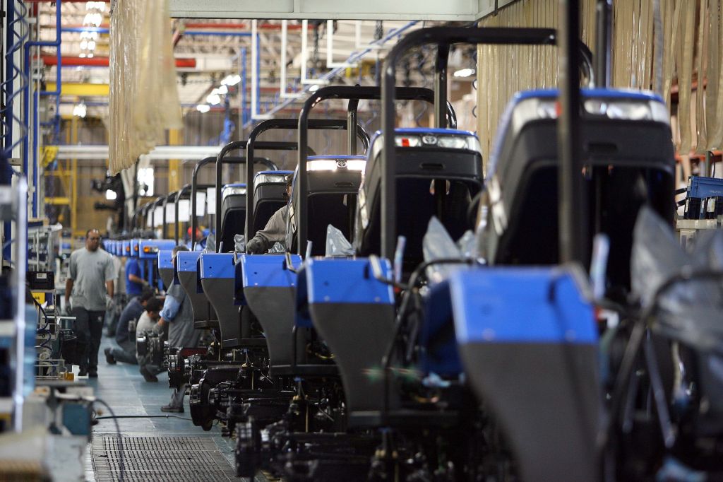 Aumento na fabricação de tratores e colheitadeiras puxou alta do setor de máquinas e equipamentos em fevereiro | Valterci Santos/ Gazeta do Povo