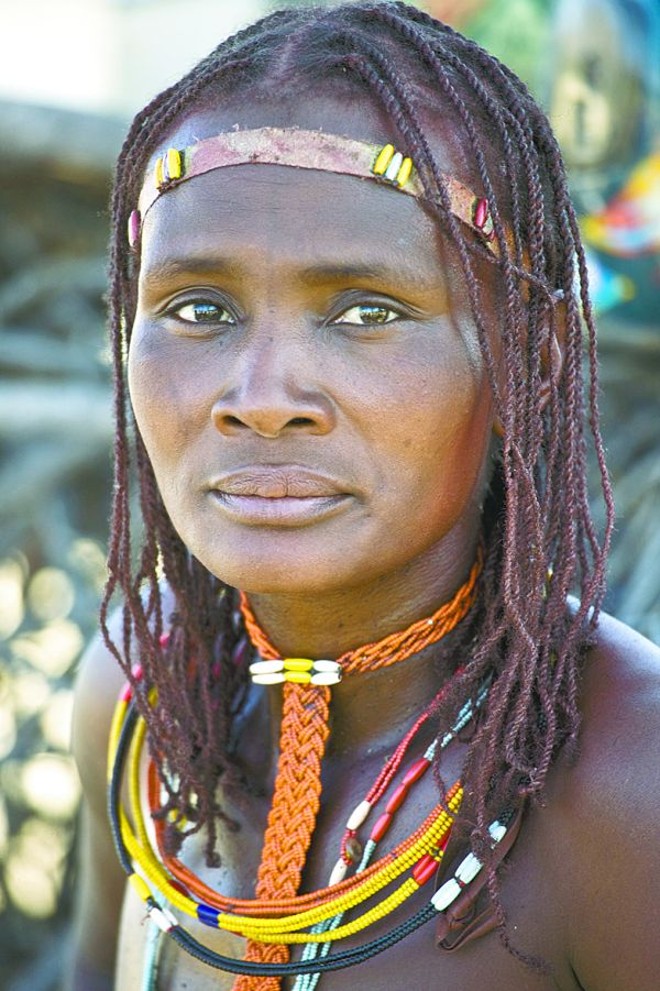 Mulher da etnia herero: tradição de 3 mil anos |