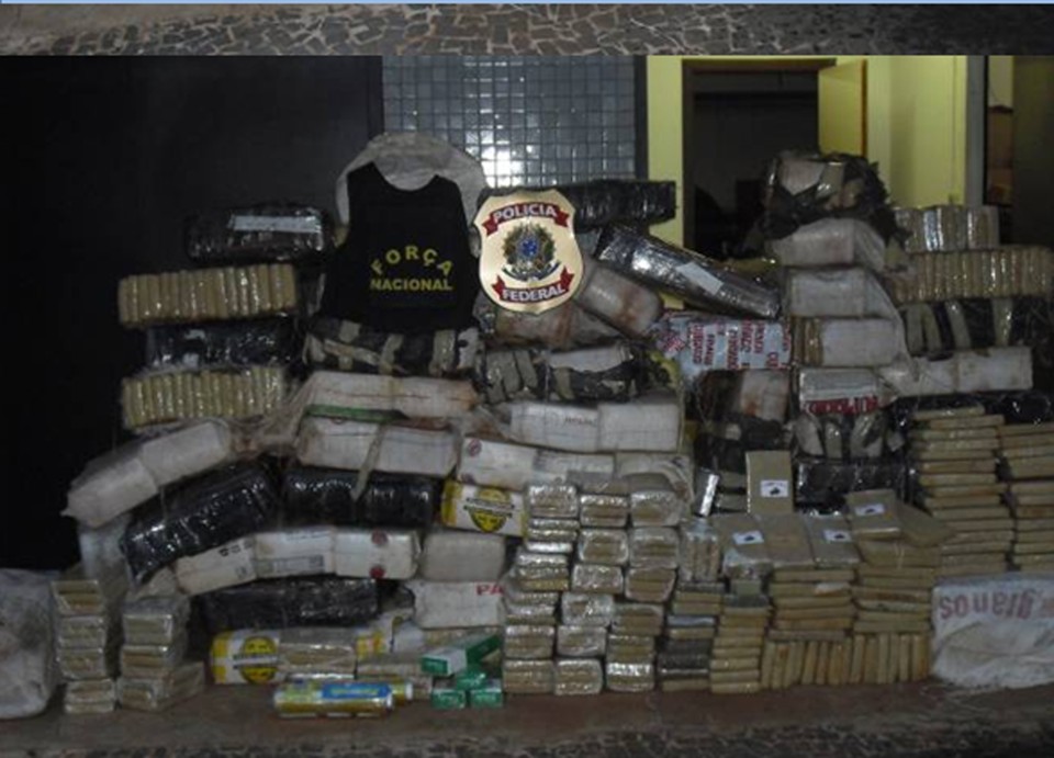 A droga foi encontrada pela Polícia Federal e Força Nacional após uma denúncia anônima | Divulgação/Força Nacional
