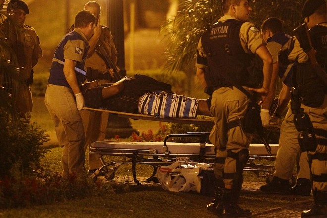 Torcedor do Atlético baleado após o jogo, na Arena, é encaminhado ao hospital | 