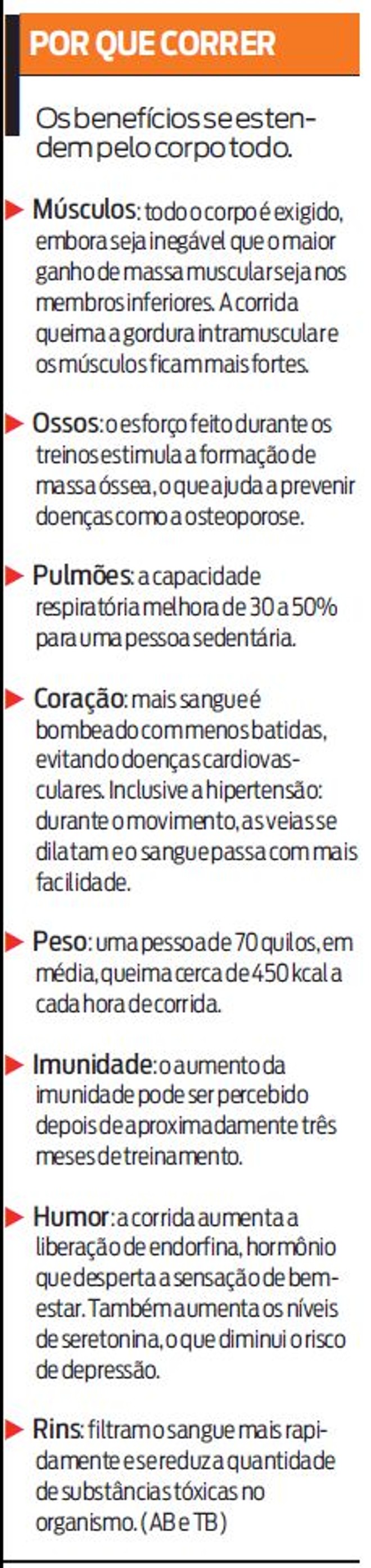 Conheça os benefícios de correr | 