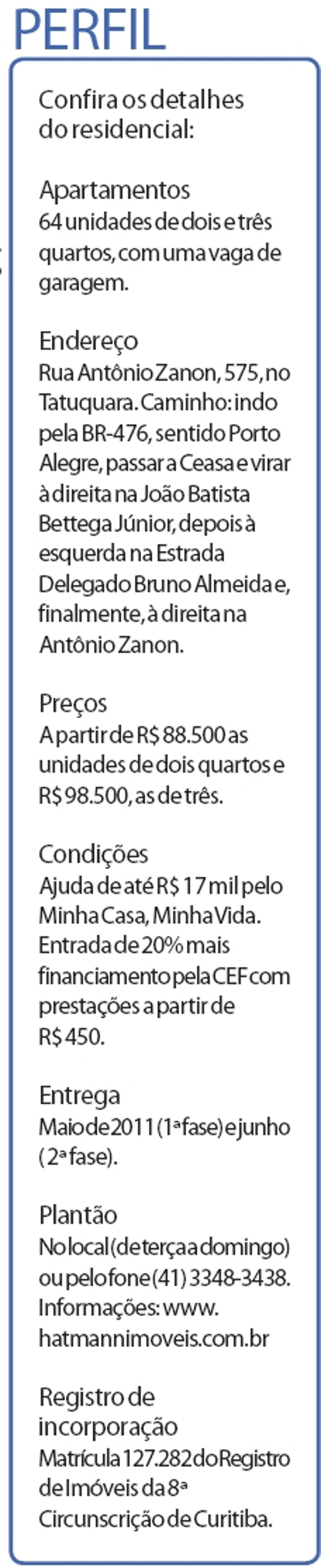 Confira os detalhes do residencial Amendoeiras |