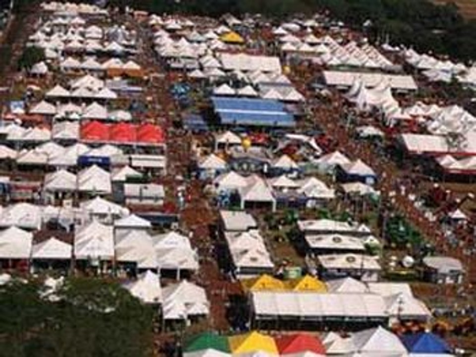 Vista de edição anterior da Agrishow | Divulgação