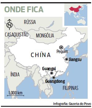 Veja onde ficam os locais dos crimes |