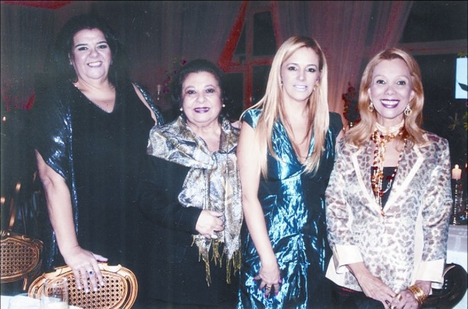 Teca Braga Cortes, Anice Messmar, Lorena Schwartz e Oracy Lacerda |