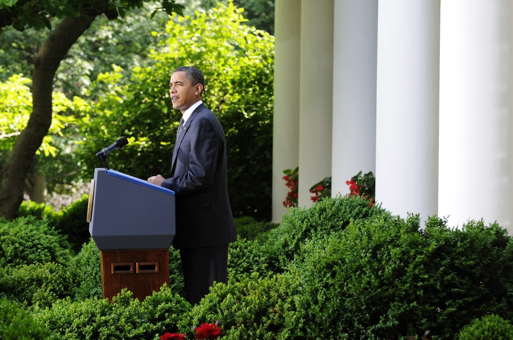 Barack Obama fala sobre a vitória do projeto de lei da Casa Branca, apesar das hordas de lobistas | Jonathan Ernst/Reuters
