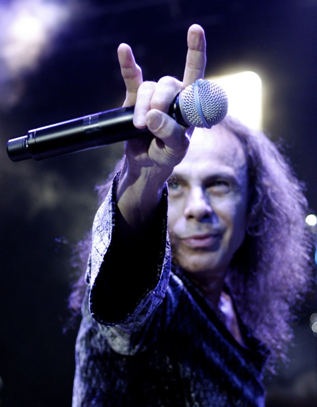 Ronnie James Dio teve destaque no cenário do rock dos anos 70. Ele foi um dos vocalistas do Black Sabbath | Denis Balibouse / Reuters