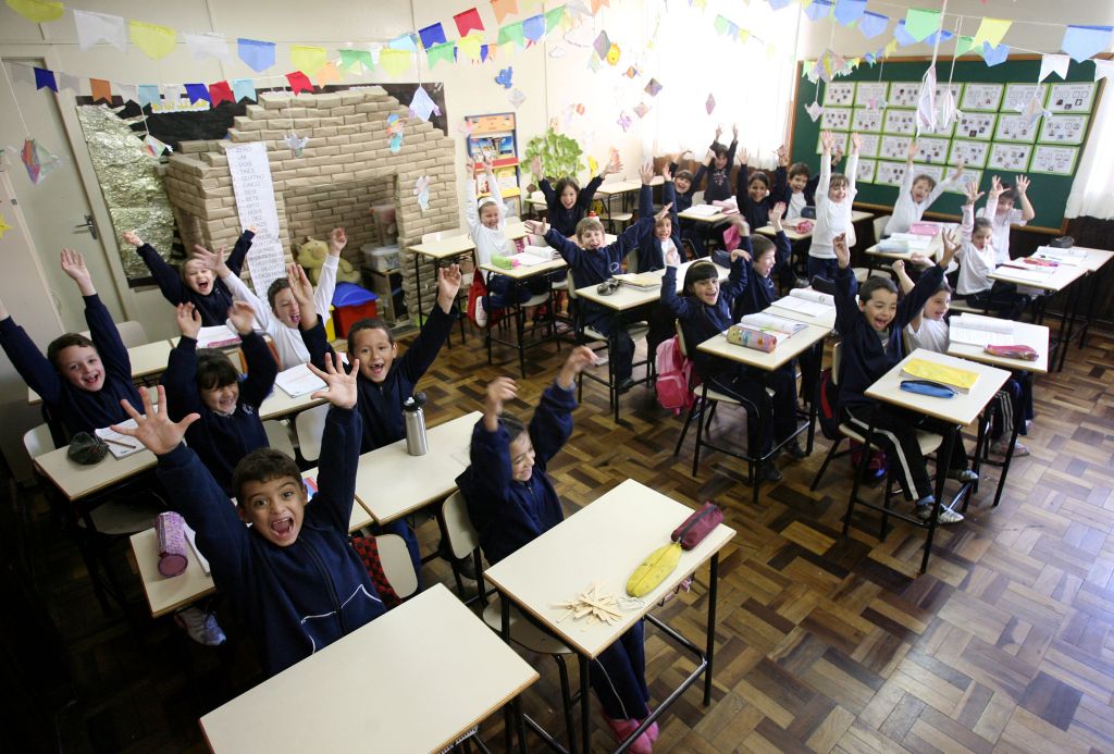 Escola Municipal São Luis, na Água Verde, em Curitiba: melhor Ideb do Paraná | Valterci Santos/Gazeta do Povo/Arquivo