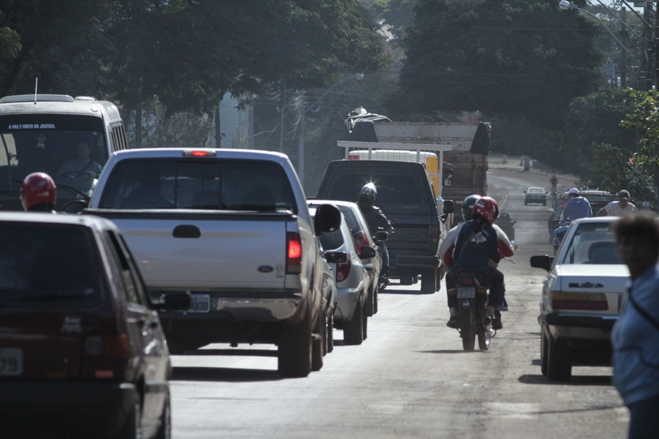 Desvio do fluxo de veículos do centro da cidade é reivindicado pela população há treze anos | Arquivo/Agência de Notícias Gazeta do Povo