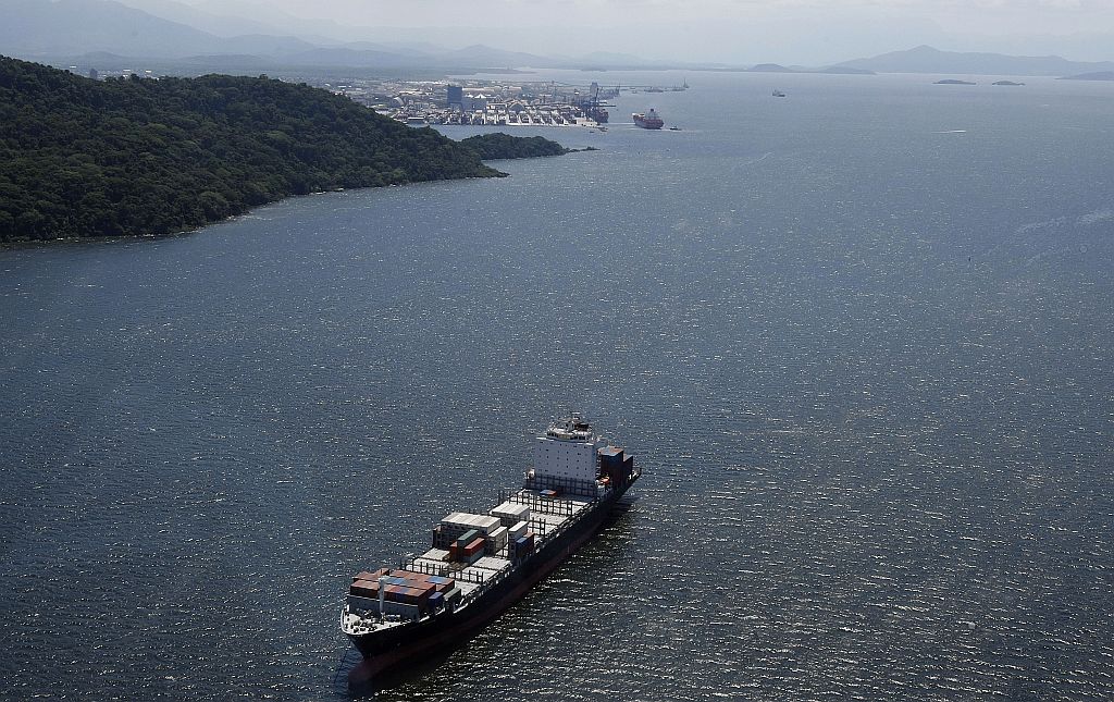 Canal da Galheta, que dá acesso ao Porto de Paranaguá | Valterci Santos / Gazeta do Povo