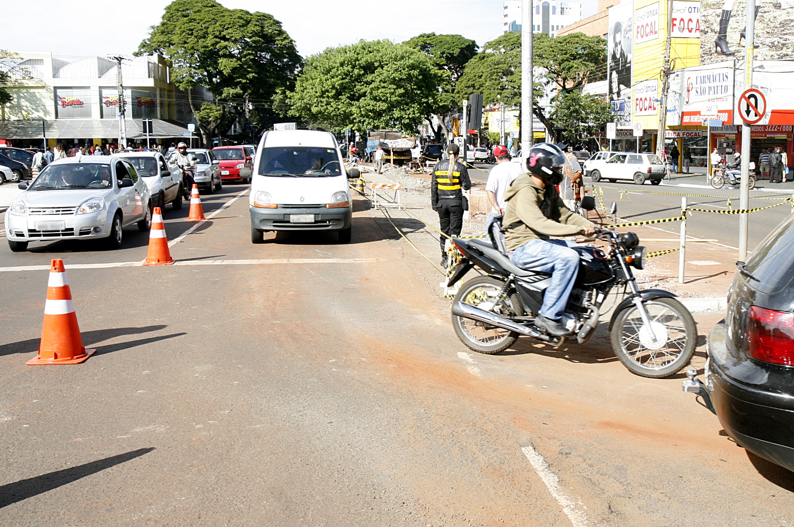 De acordo com o secretário de Transportes, Walter Guerlles, a nova pista busca dar maior fluidez no tráfego | Roberto Furlan/PMM