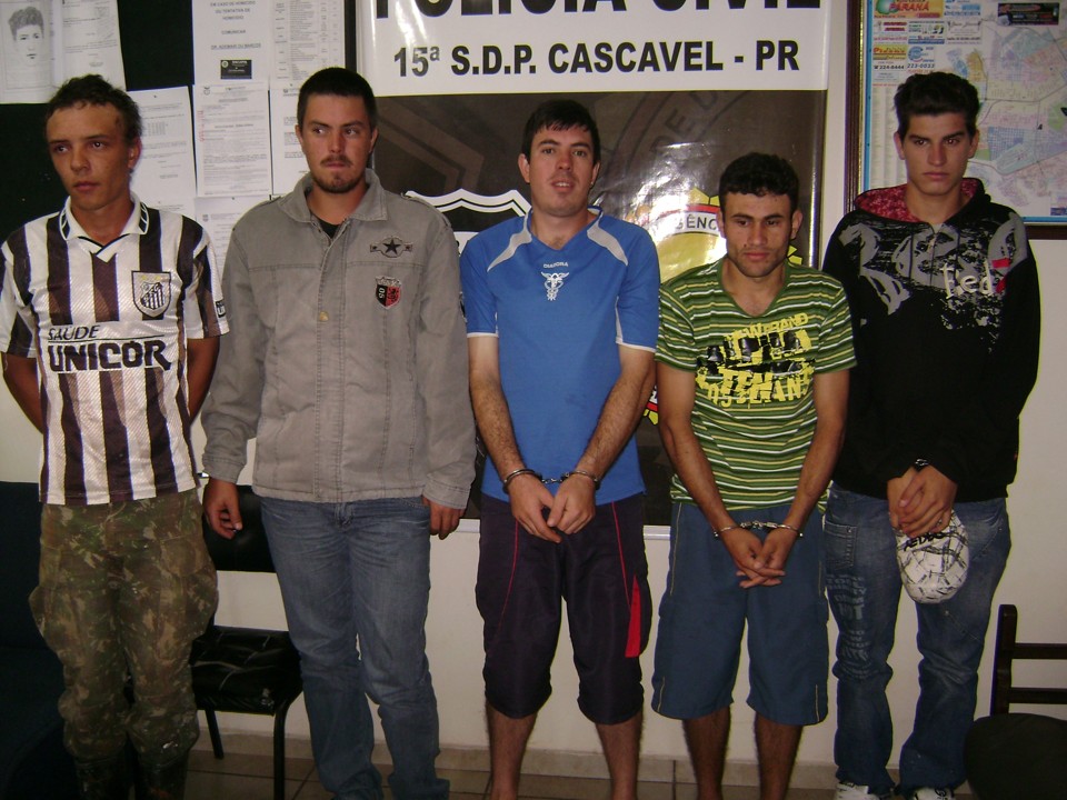 Grupo foi preso nesta quarta-feira (5) | Agência Estadual de Notícias