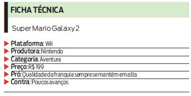 Confira a ficha técnica do jogo |