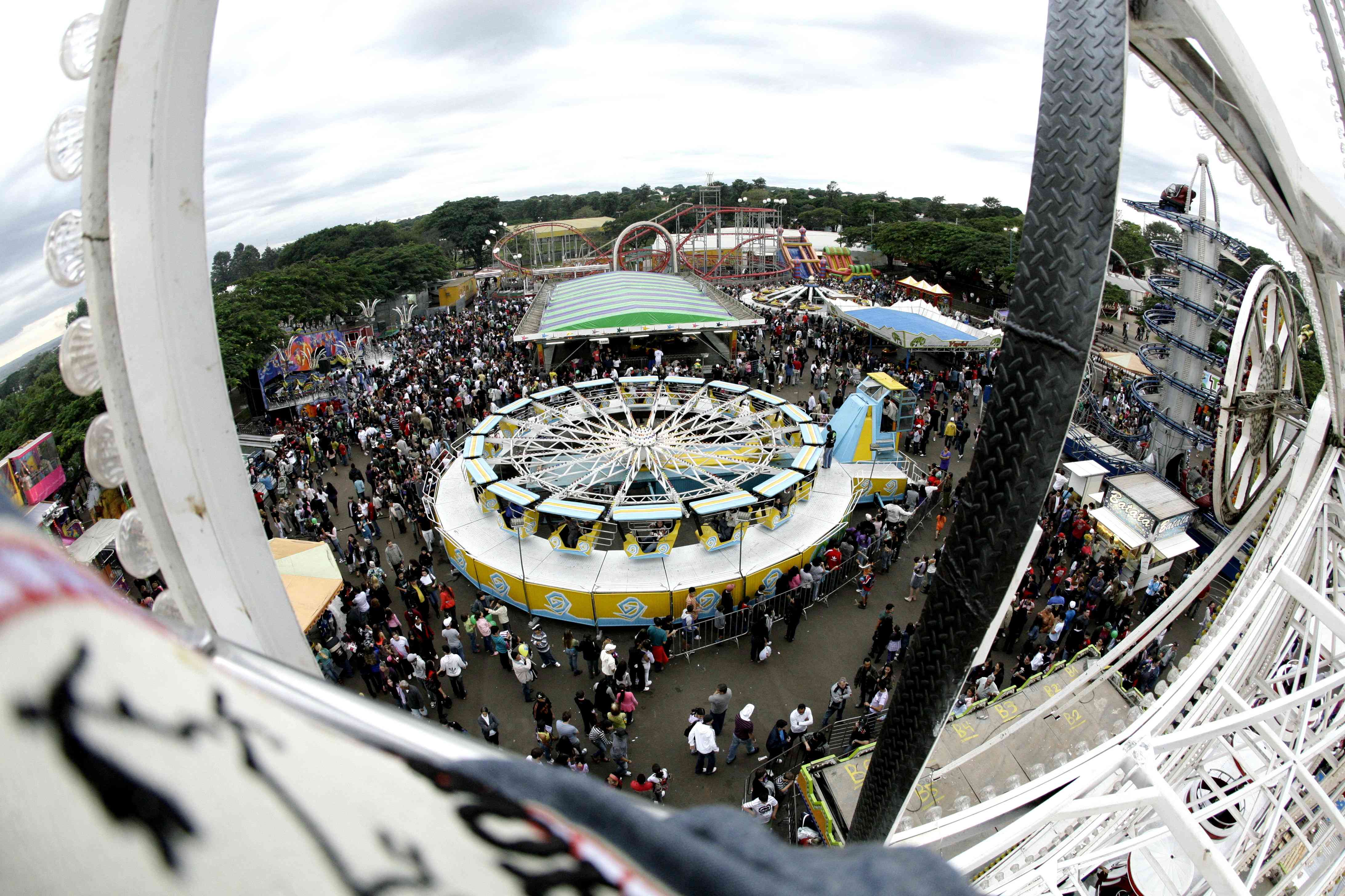 Parque de Exposições foi uma das atividades mais procuradas pelos jovens e famílias | Divulgação/ Sociedade Rural de Maringá