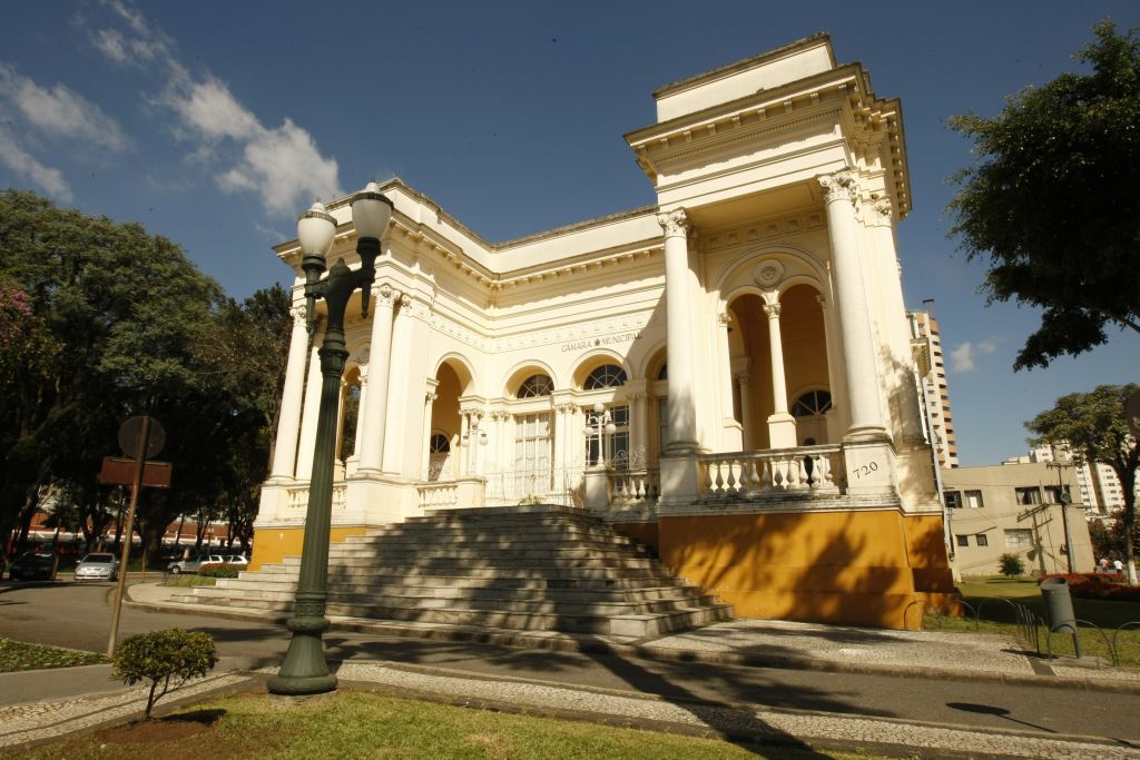 De 1985, Palácio Rio Branco abriga a Câmara Municipal de Curitiba desde 1963 | Aniele Nascimento/Gazeta do Povo