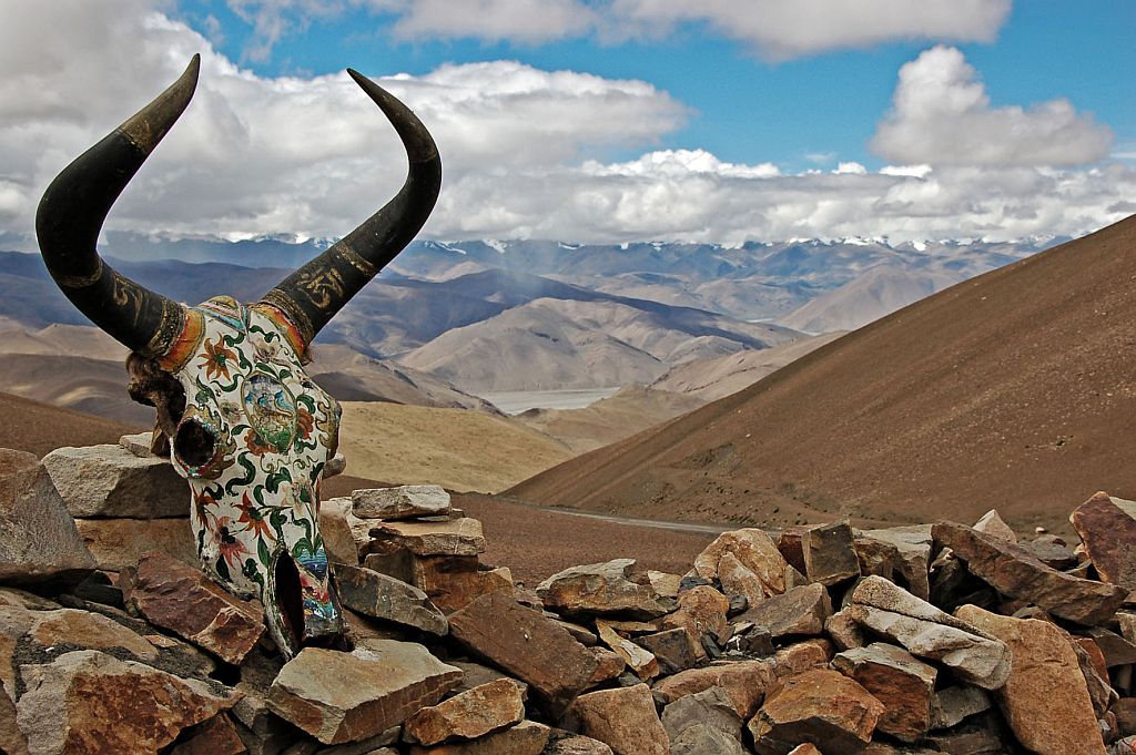 O Tibete fez parte da viagem sem avião | Zé Cahue/Divulgação