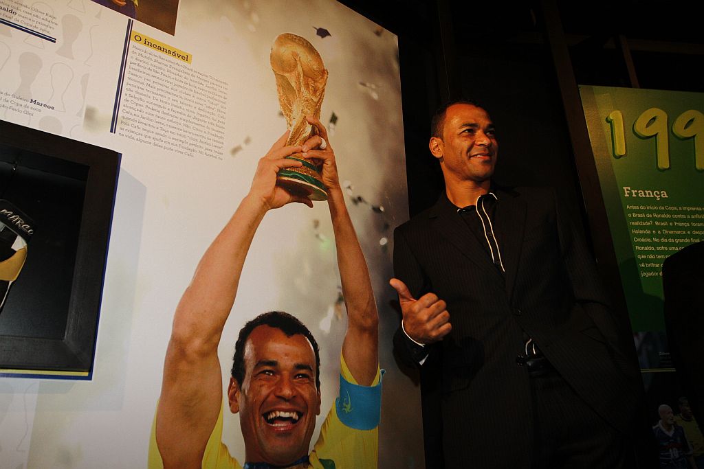 Capitão do pentacampeonato, Cafu defendeu o método de trabalho de Dunga e lembrou que a seleção se classificou para o Mundial com três rodadas de antecedência | Daniel Derevecki/ Gazeta do Povo