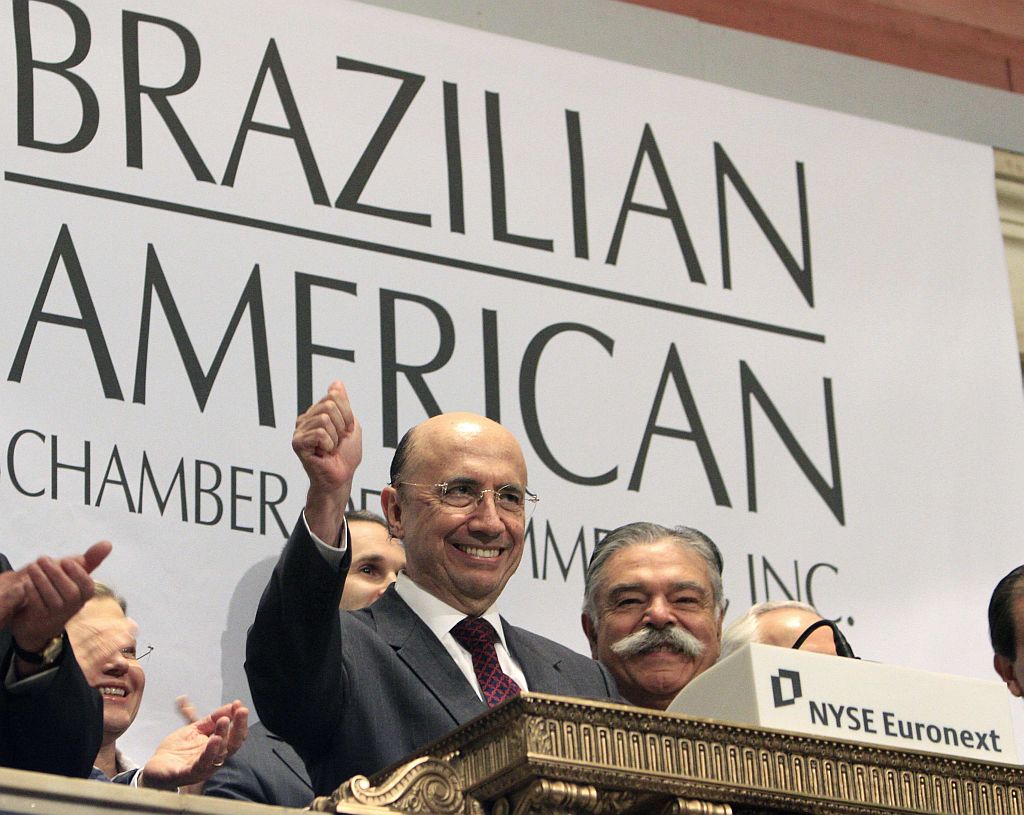 Meirelles abre o pregão em Nova Iorque: estamos preparados para qualquer crise | Brendan McDermid/Reuters