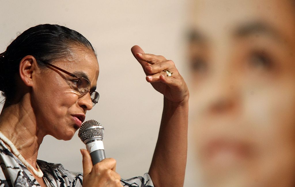 Marina Silva: ela não quer ser um bonsai no Senado. |