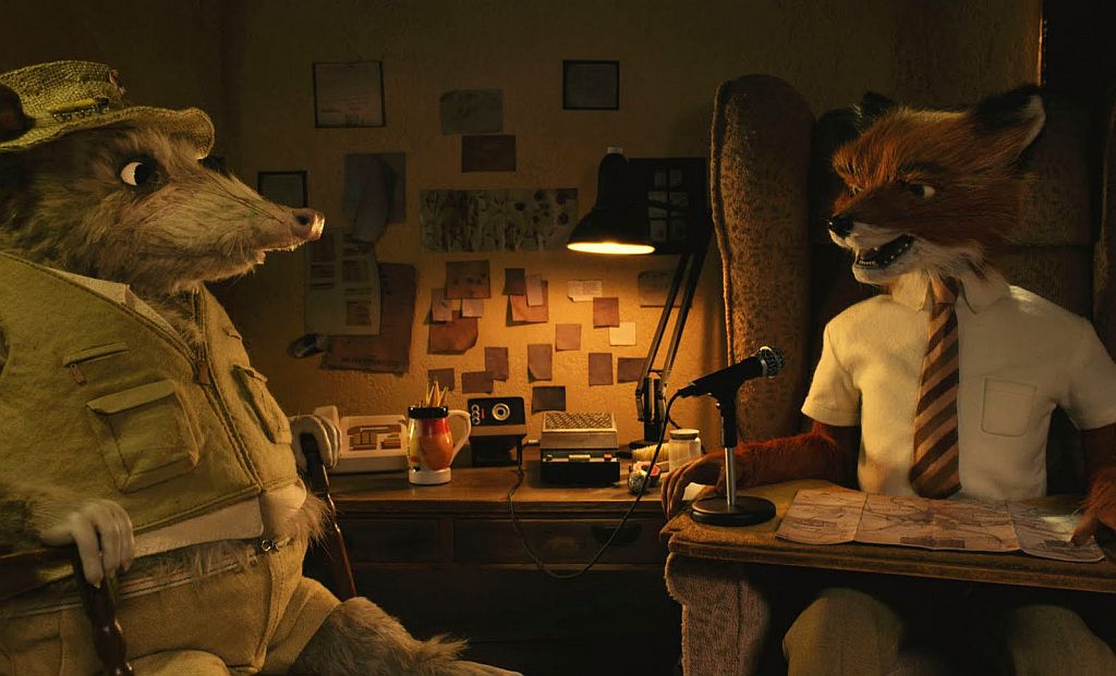 George Clooney dubla o Senhor Raposo (à dir.): longa-metragem sintetiza o universo de Wes Anderson, diretor de Os Excêntricos Tenenbaums | Divulgação