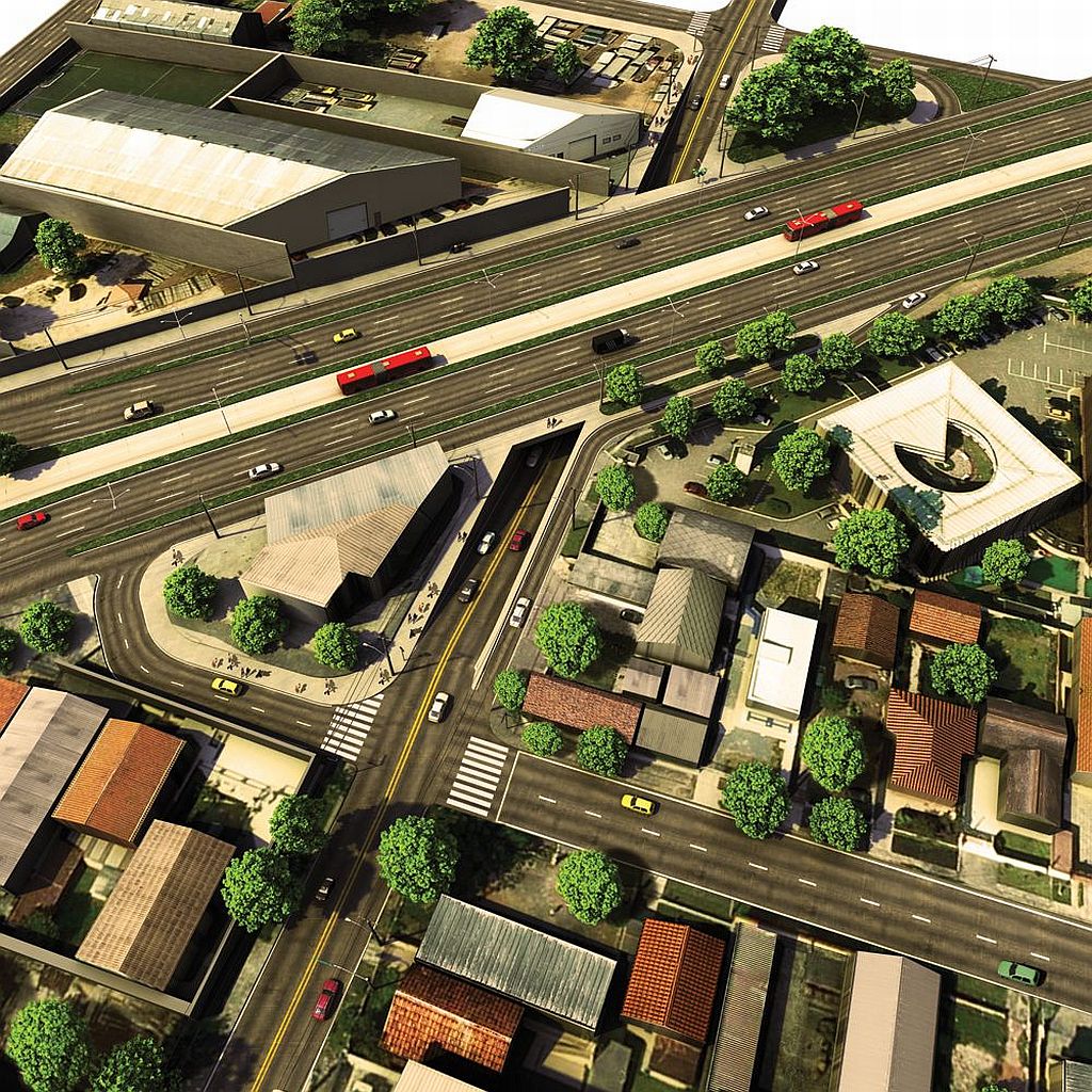 Projeto: trincheira permitirá ligação direta entre o Bacacheri e o Bairro Alto | Divulgação