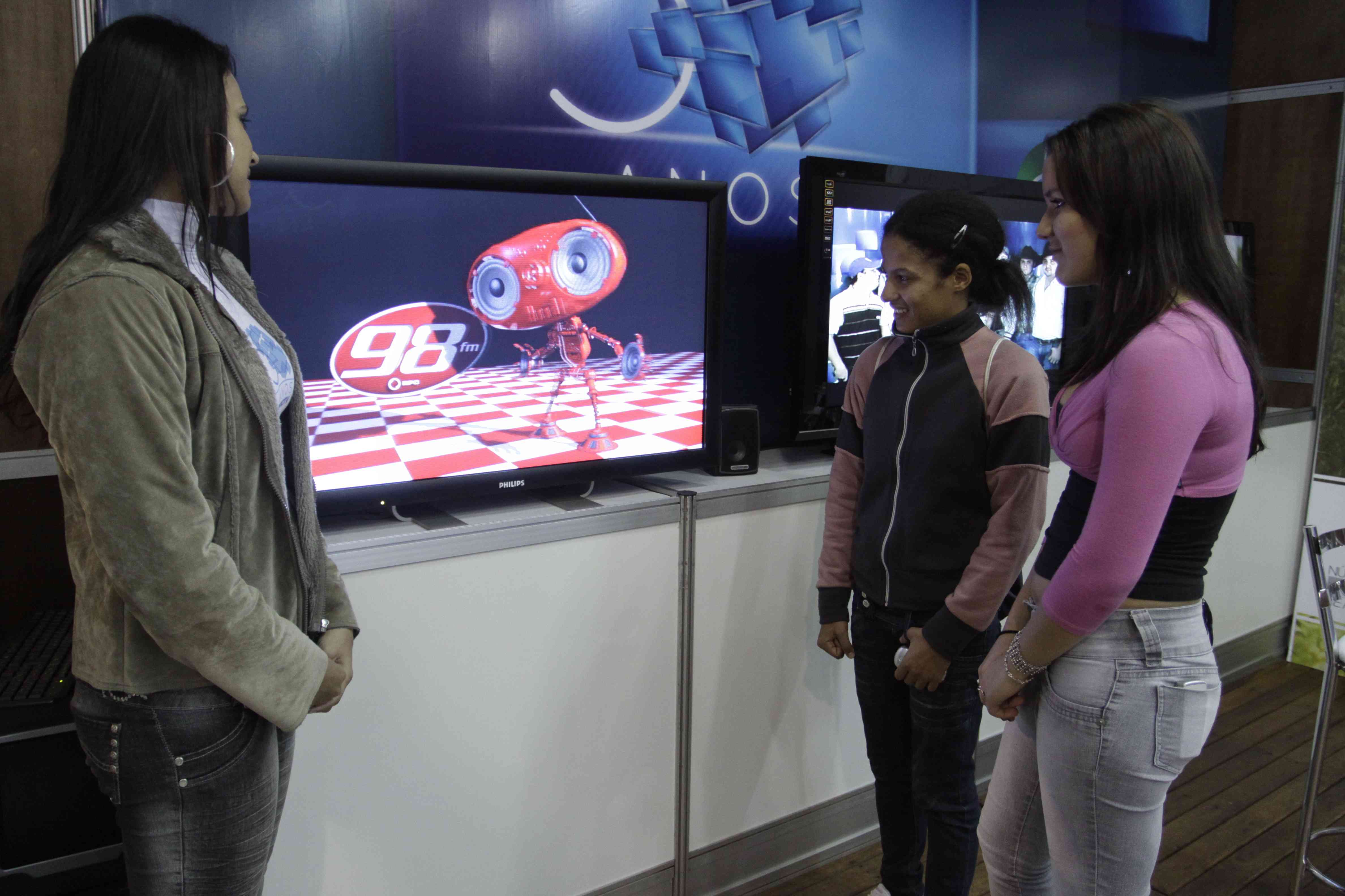 Sensação é de que a imagem salta da tela em direção ao telespectador | Divulgação/ Sociedade Rural de Maringá