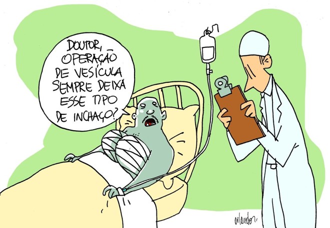 Orlando Pedroso: desde 1979, é profissional do humor gráfico, requisitado no mercado paulistano |