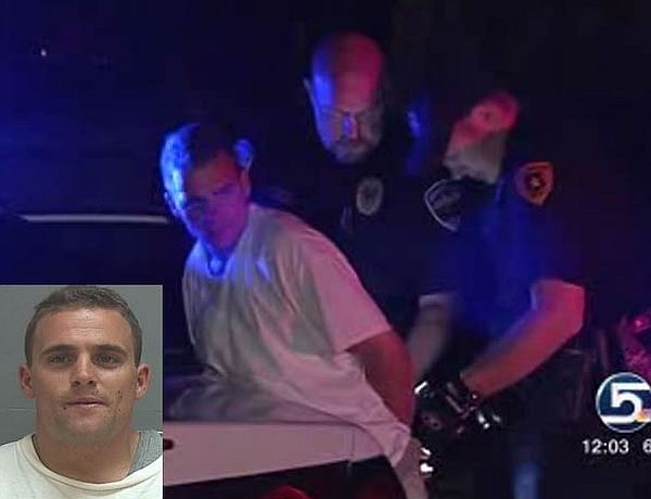 John Rhodes foi preso após esquecer carteira no carro da vítima | Reprodução