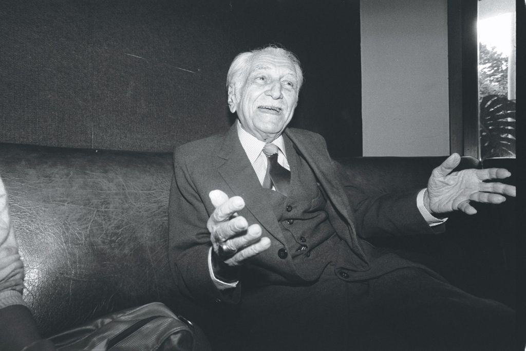 Gilberto Freyre: inovador nos métodos de pesquisa de história social, sociologia e antropologia brasileiras | Jorge Peter/Ag. O Globo