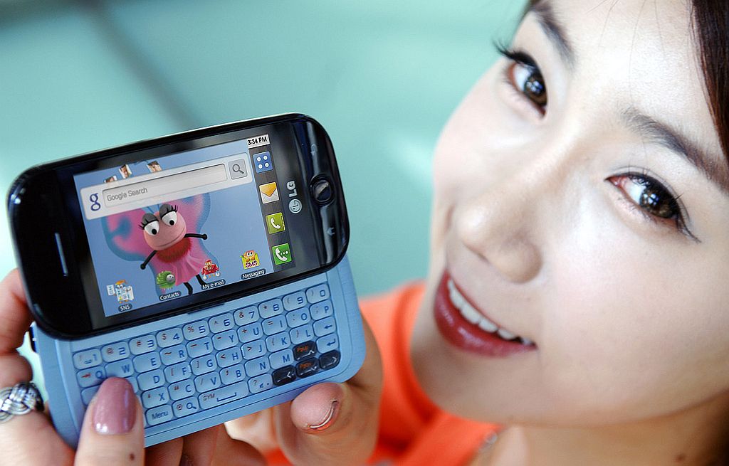 Imagem de divulgação do GW620: Android da LG chegou ao mercado este ano | Divulgação