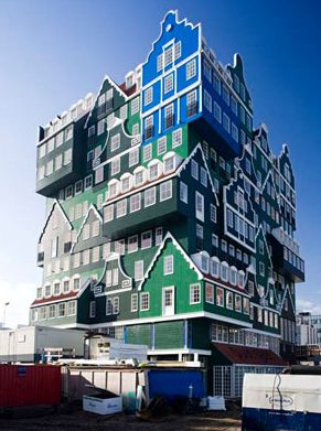 Hotel fica no centro da cidade de Zaandam | Divulgação