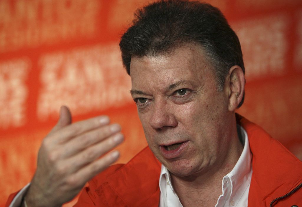 Candidato colombiano Juan Manuel Santos é ex-ministro da defesa do atual presidente Álvaro Uribe | Reuters