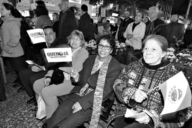 Raimundo, Ilze, Dirlene e Leni no Paraná que Queremos, na Boca Madita | Marcelo Elias/ Gazeta do Povo