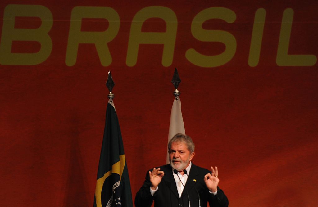 O presidente Luiz Inácio Lula da Silva participa da 3ª Conferência Nacional do Esporte, evento em que se discute o plano decenal do setor. O objetivo é consolidar o esporte e o lazer como política de Estado | Roosewelt Pinheiro / Agência Brasil