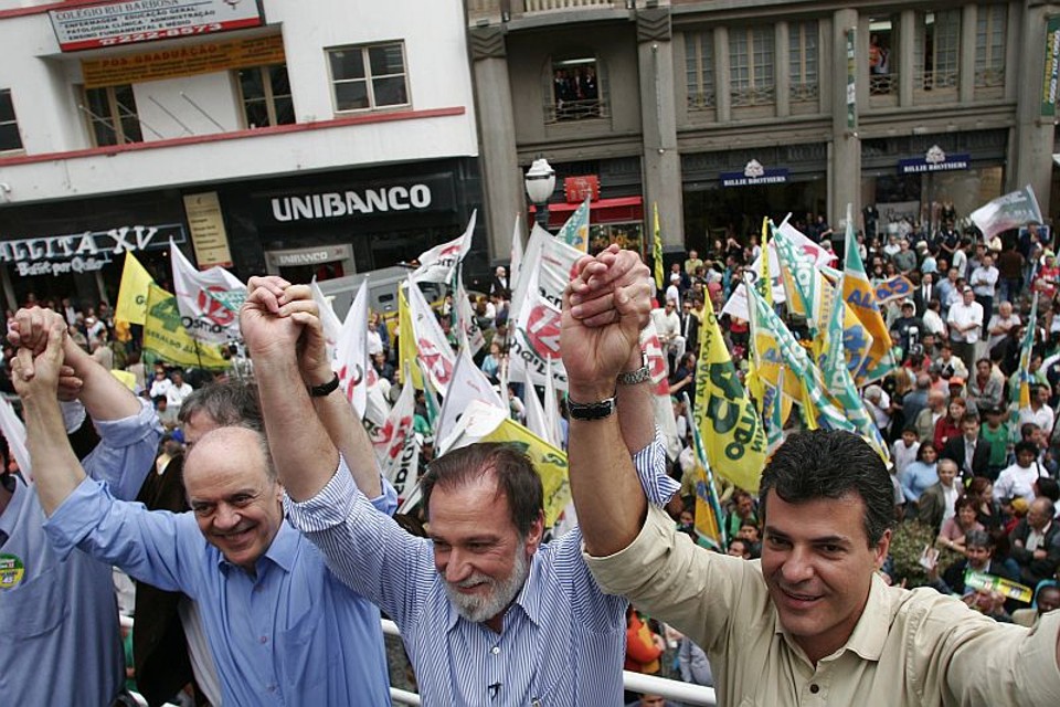 Osmar Dias pode reeditar a aliança da campanha de 2006 com os tucanos Beto Richa e José Serra | Jonathan Campos/ Gazeta do Povo
