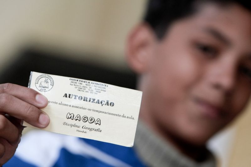 Vigília: em Toledo, alunos usam crachá para ir ao banheiro | Cesar Machado/Vale Press