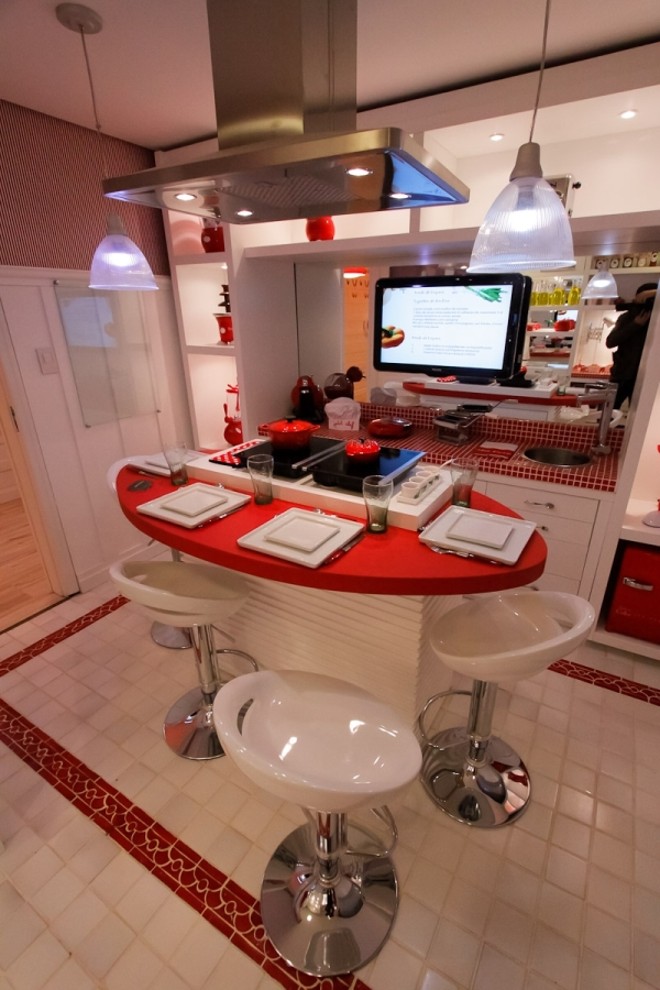 Copinha, criada por Renata Sguario/Casa Cor PR: eleito o mais criativo da mostra |